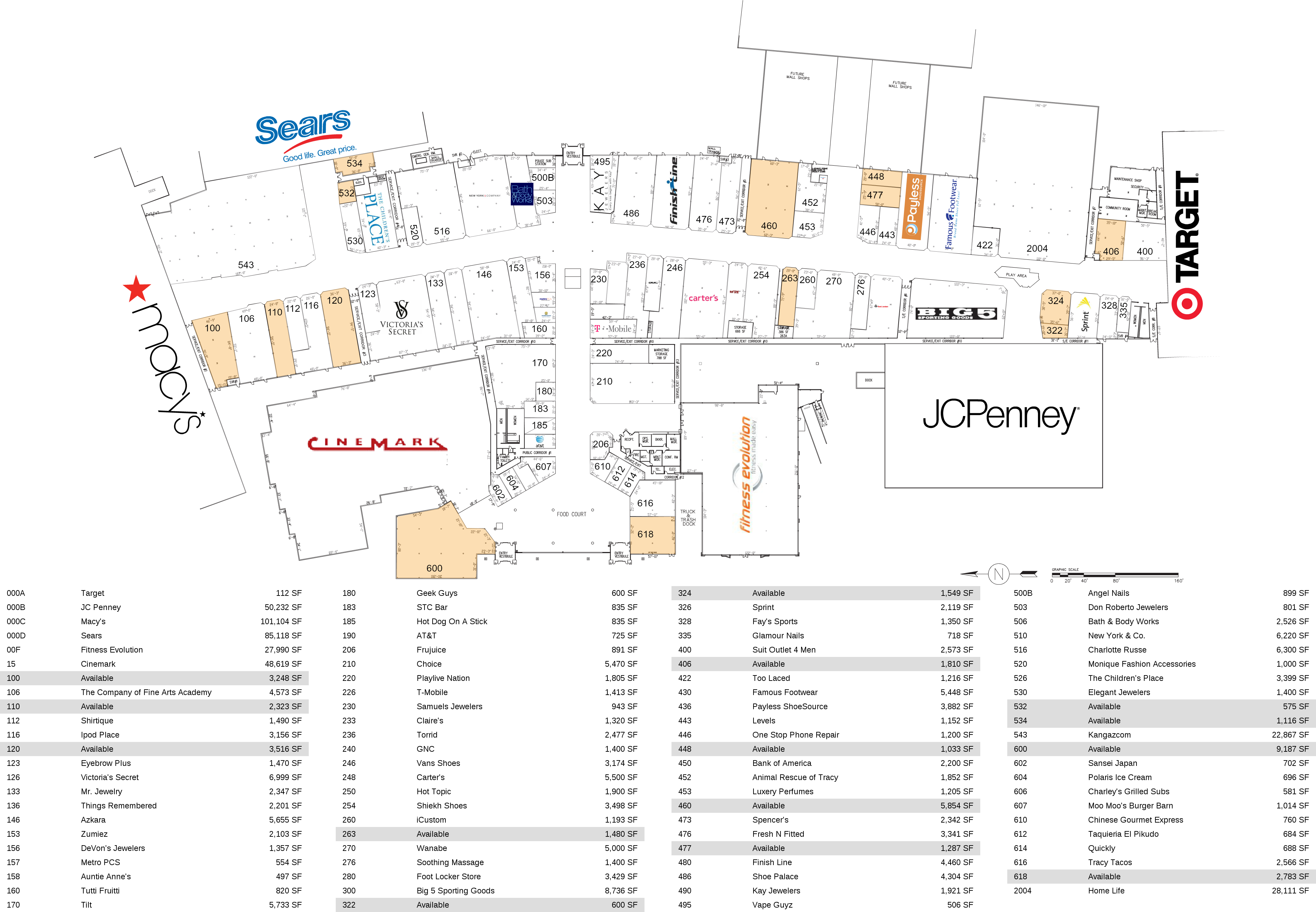 Valley West Mall Map Property Capsule